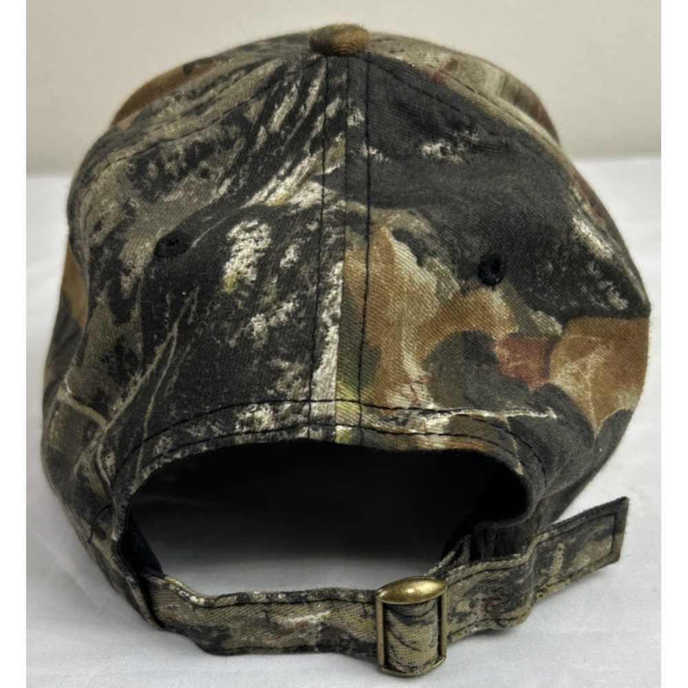 Mossy Oak‎ Hat Cap Green Hardwood Camo Trucker Adjustable Mens Hunting Adult - Picture 3 of 8